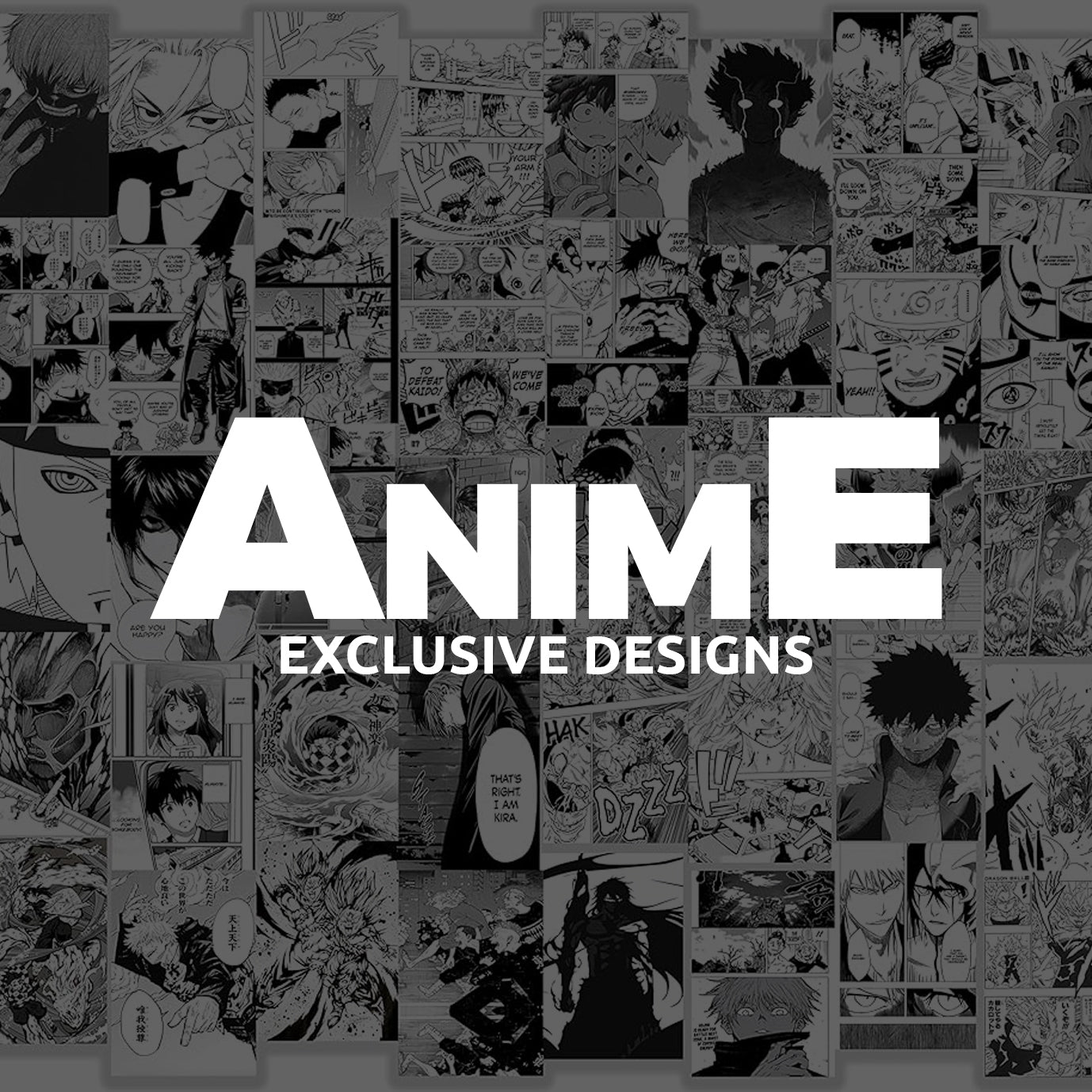 ANIME T-SHIRTS COLLECTION