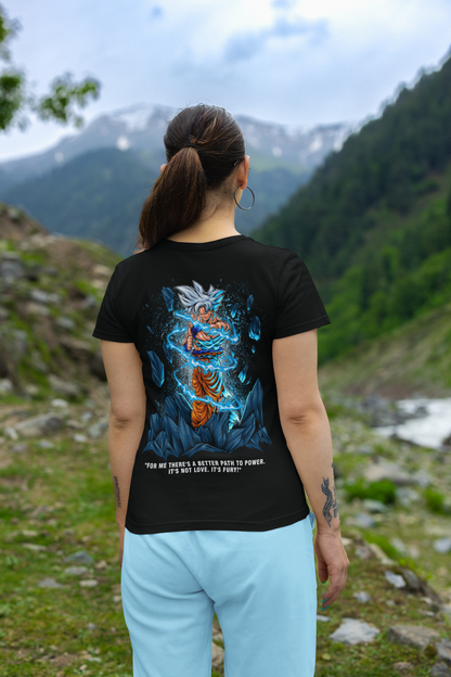 ULTRA INSTINCT GOKU ROUND NECK REGULAR FIT T-SHIRT - DRAGON BALL Z