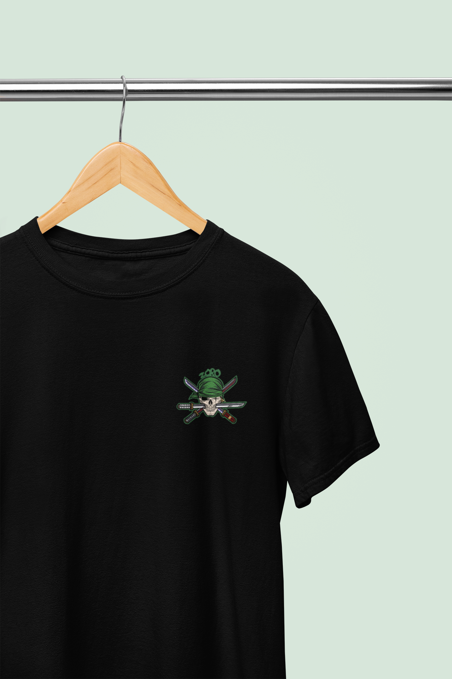 RORONOA ZORO ROUND NECK T-SHIRT - ONE PIECE