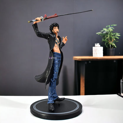 TRAFALGAR D. WATER LAW ACTION FIGURE WITH STAND (20 CM HEIGHT) - ONE PIECE