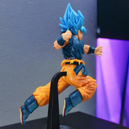 GOKU SSJ BLUE ACTION FIGURE WITH STAND (25 CM HEIGHT) - DRAGON BALL Z