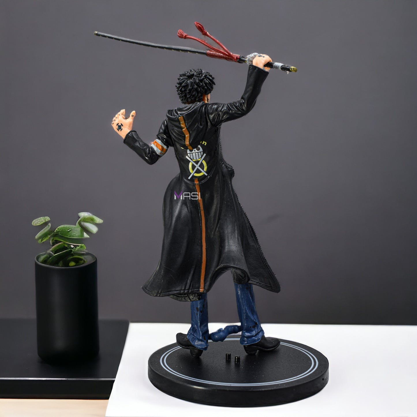 TRAFALGAR D. WATER LAW ACTION FIGURE WITH STAND (20 CM HEIGHT) - ONE PIECE