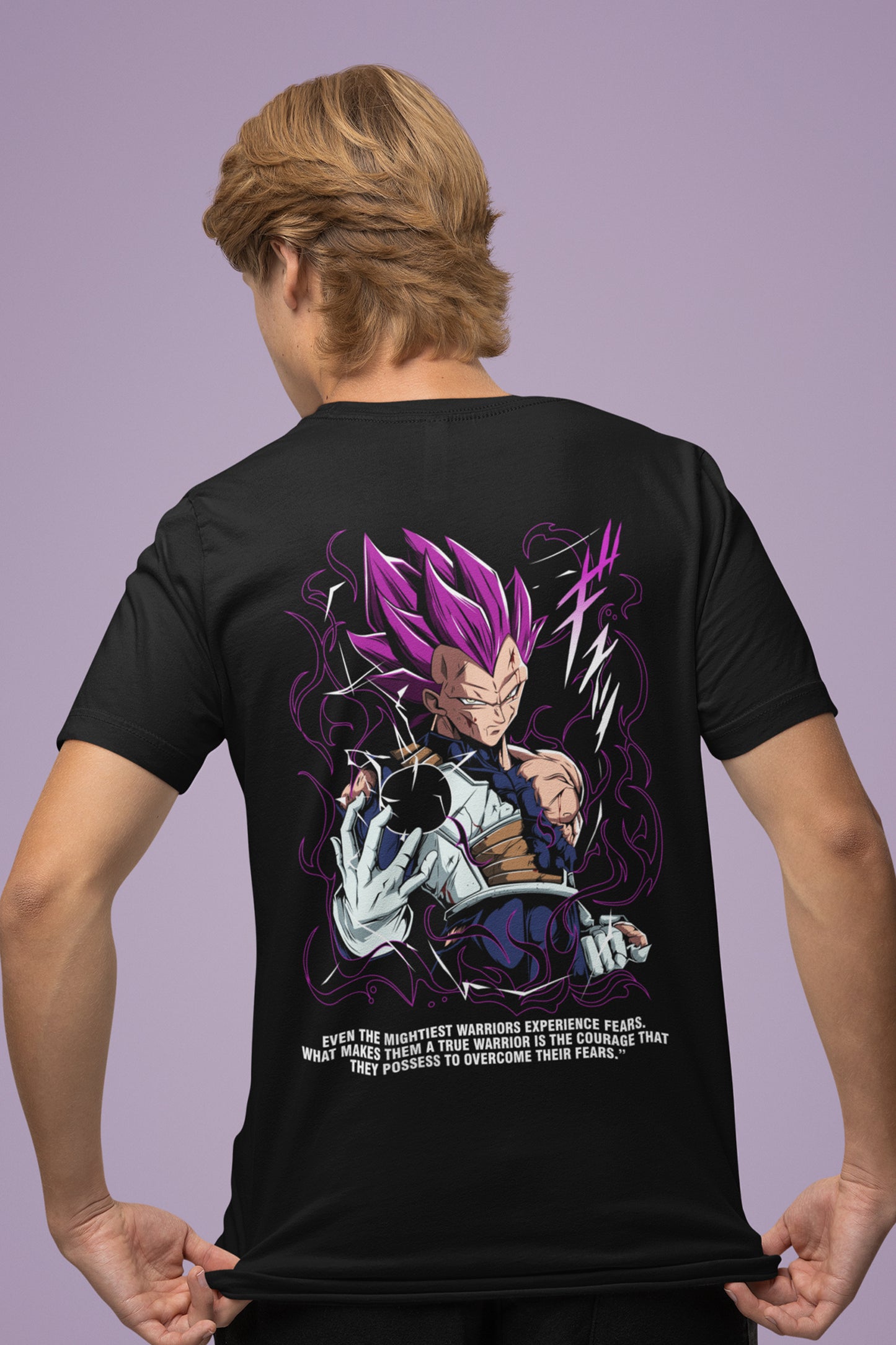 ULTRA EGO VEGETA ROUND NECK REGULAR FIT T-SHIRT - DRAGON BALL Z