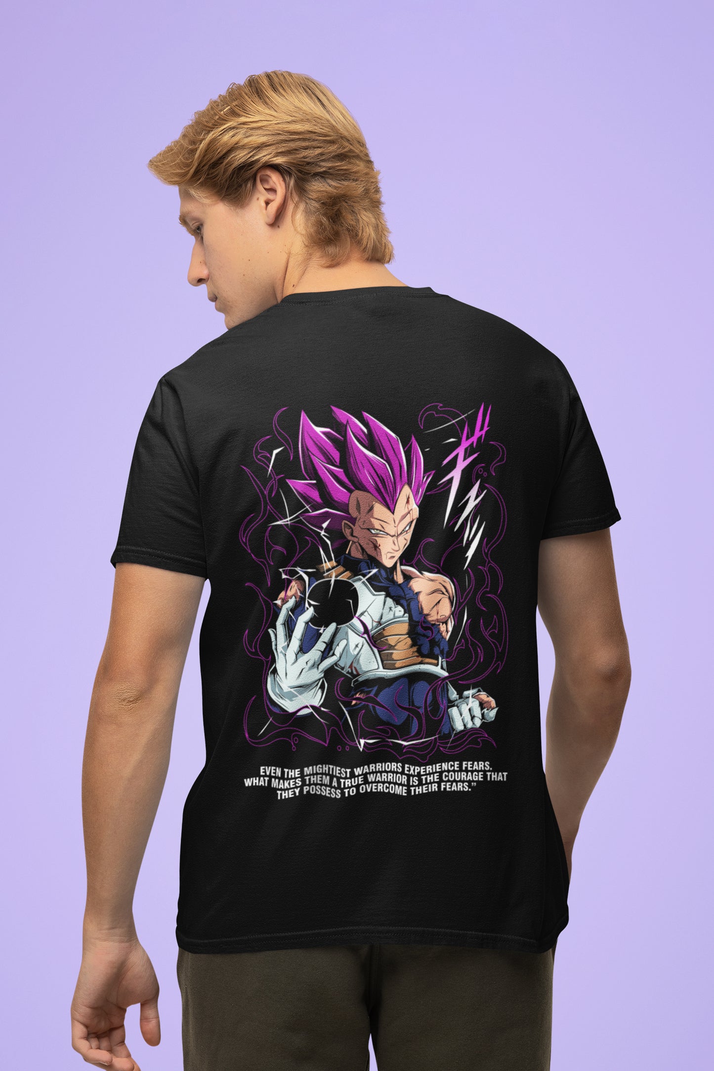 ULTRA EGO VEGETA ROUND NECK REGULAR FIT T-SHIRT - DRAGON BALL Z