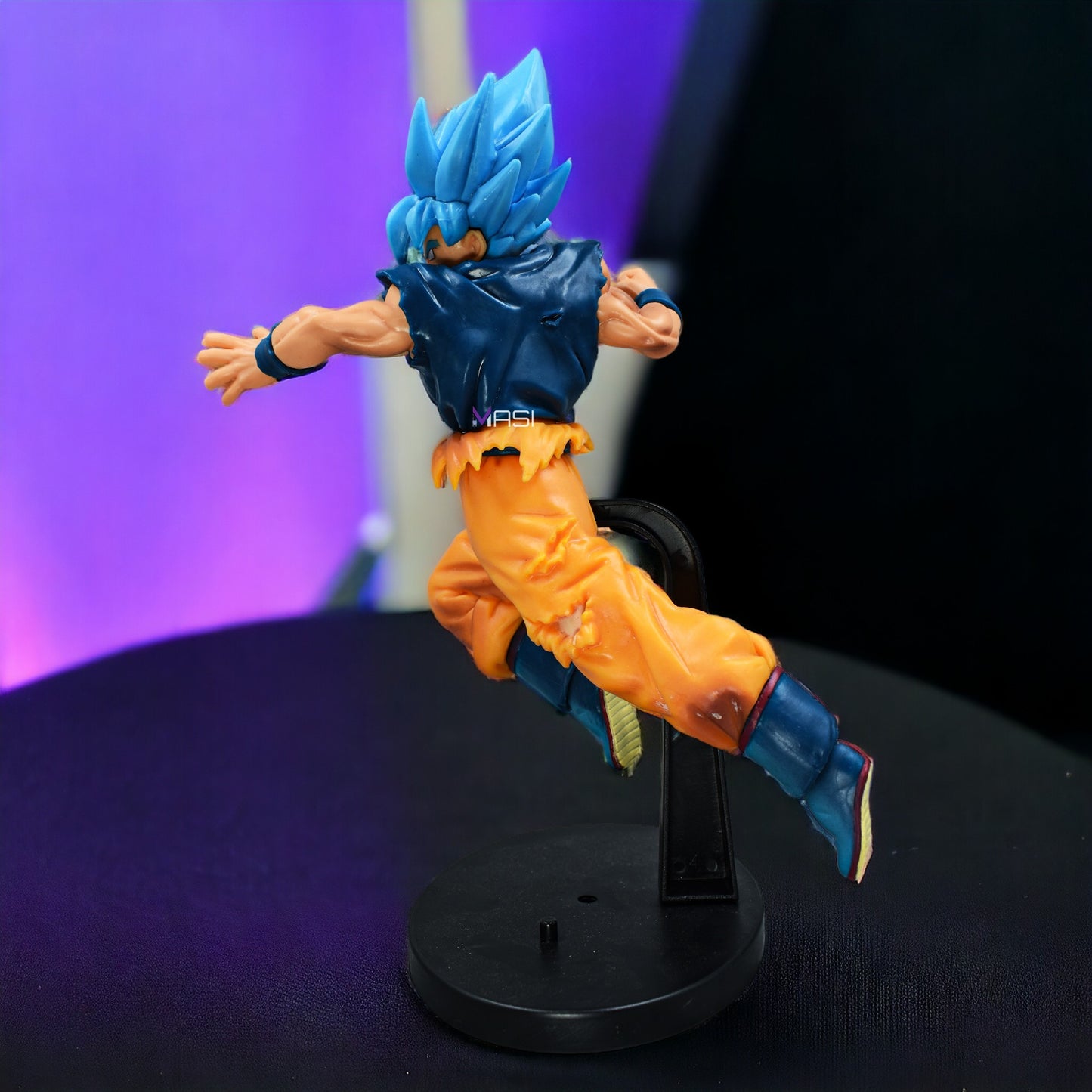 GOKU SSJ BLUE ACTION FIGURE WITH STAND (25 CM HEIGHT) - DRAGON BALL Z