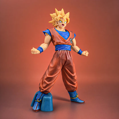 GOKU SSJ2 ACTION FIGURE WITH STAND (28 CM HEIGHT) - DRAGON BALL Z