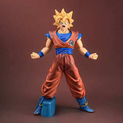 GOKU SSJ2 ACTION FIGURE WITH STAND (28 CM HEIGHT) - DRAGON BALL Z