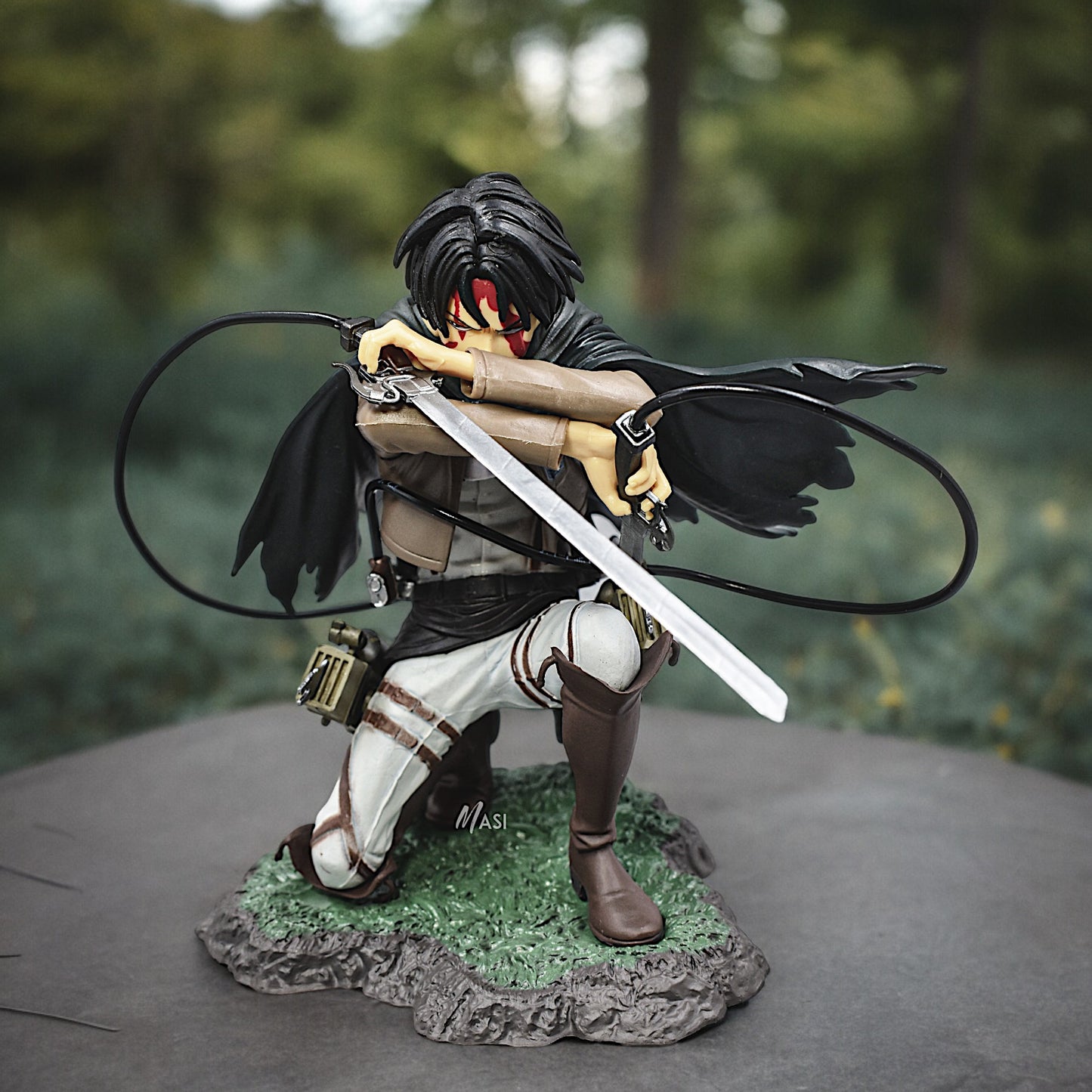 LEVI ACKERMAN ACTION FIGURE - ATTACK ON TITAN