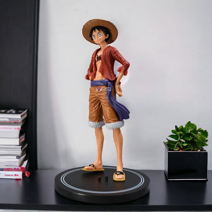 STRAW HAT MONKEY D. LUFFY ACTION FIGURE WITH STAND (20 CM HEIGHT) - ONE PIECE