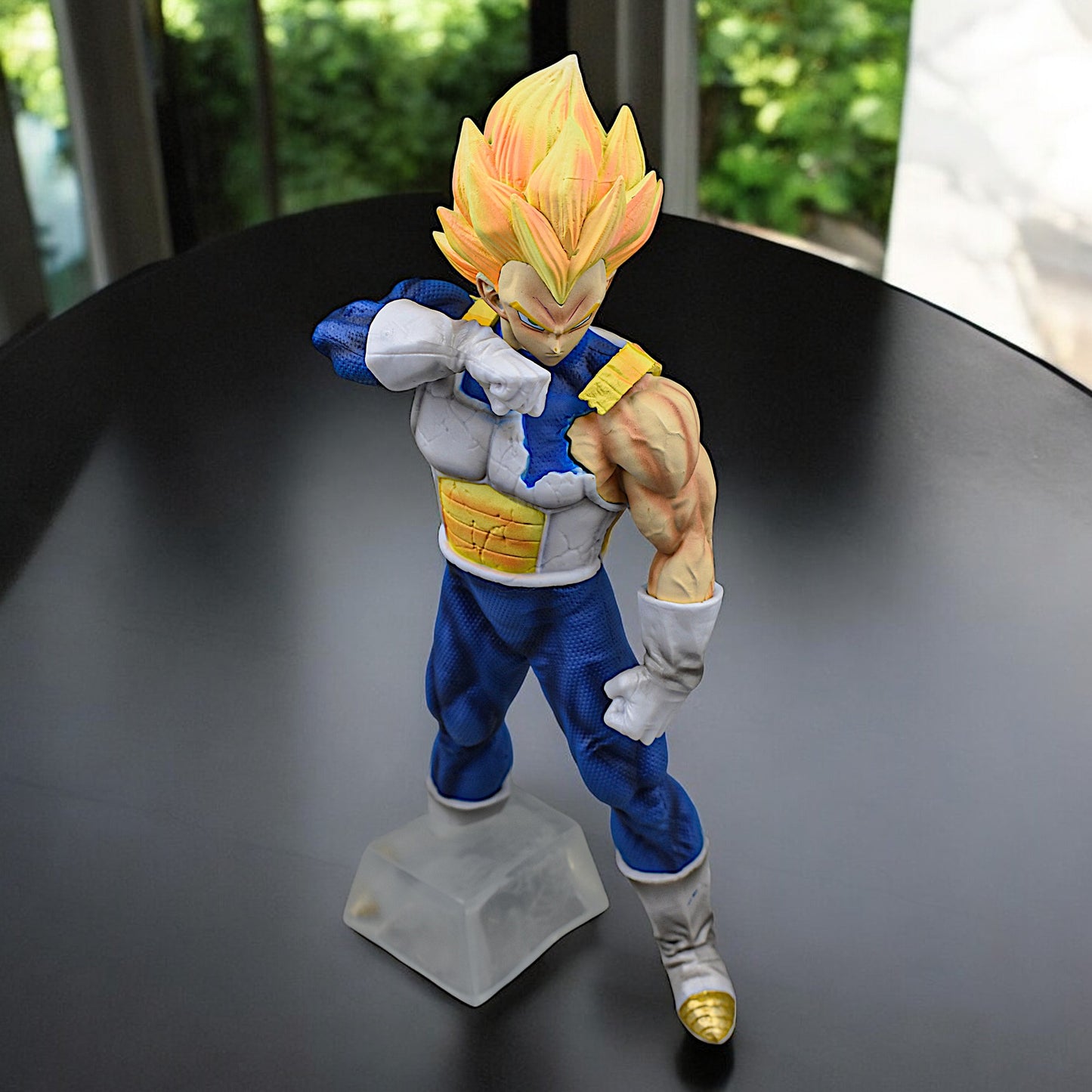 PRINCE VEGETA ICONIC SSJ ACTION FIGURE WITH STAND (26 CM HEIGHT) - DRAGON BALL Z