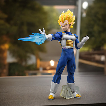 VEGETA EXCLUSIVE ACTION FIGURE WITH 2 REPLACEABLE HANDS (27 CM HEIGHT) - DRAGON BALL Z/SUPER