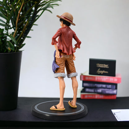 STRAW HAT MONKEY D. LUFFY ACTION FIGURE WITH STAND (20 CM HEIGHT) - ONE PIECE