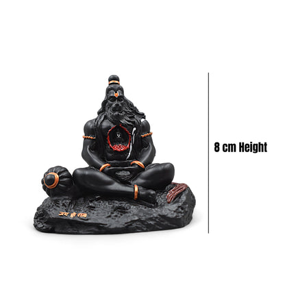 HANUMAN JI PREMIUM DETAILED MURTI/STATUE WITH SRI RAM IN HEART FOR GIFT/CAR DASHBOARD/HOME/OFFICE DECORATION