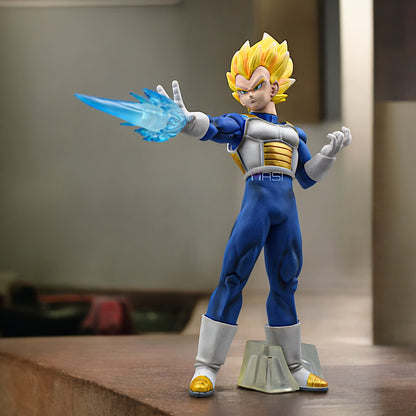 VEGETA EXCLUSIVE ACTION FIGURE WITH 2 REPLACEABLE HANDS (27 CM HEIGHT) - DRAGON BALL Z/SUPER