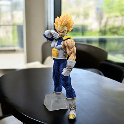 PRINCE VEGETA ICONIC SSJ ACTION FIGURE WITH STAND (26 CM HEIGHT) - DRAGON BALL Z