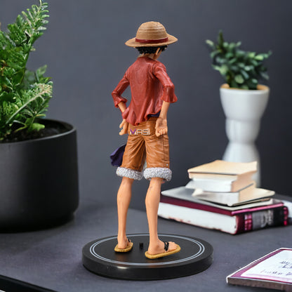 STRAW HAT MONKEY D. LUFFY ACTION FIGURE WITH STAND (20 CM HEIGHT) - ONE PIECE