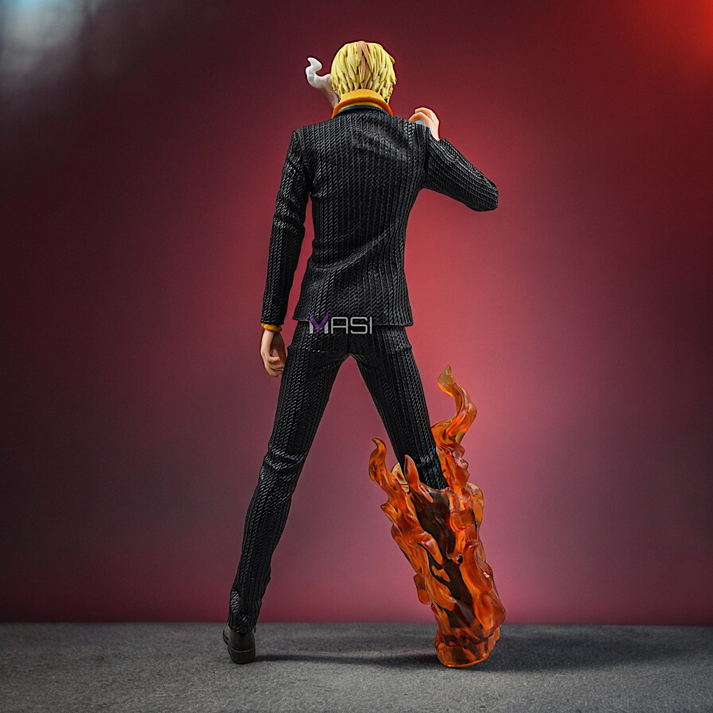 SANJI STANDING ACTION FIGURE WITH FIRE IN ONE LEG (32 CM HEIGHT) - ONE PIECE