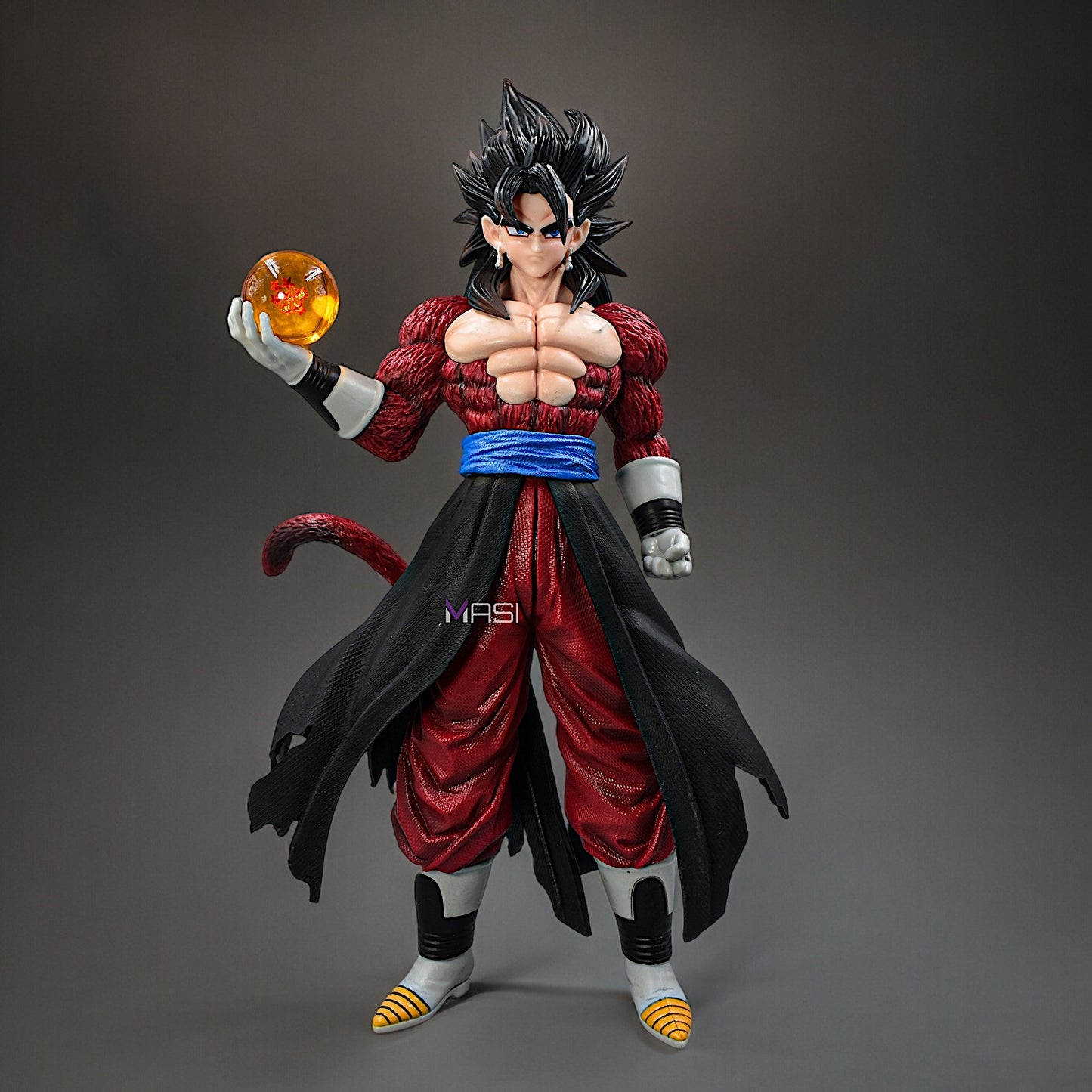 VEGITO SSJ4 ACTION FIGURE WITH A DRAGON BALL IN HAND (28 CM HEIGHT) - DRAGON BALL Z