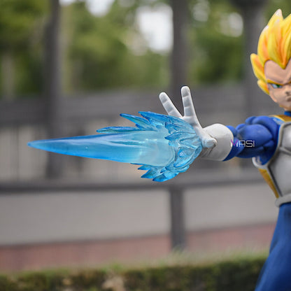 VEGETA EXCLUSIVE ACTION FIGURE WITH 2 REPLACEABLE HANDS (27 CM HEIGHT) - DRAGON BALL Z/SUPER