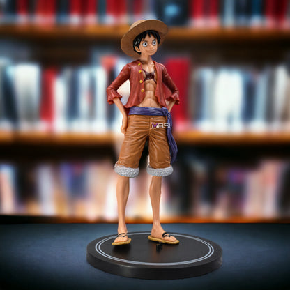 STRAW HAT MONKEY D. LUFFY ACTION FIGURE WITH STAND (20 CM HEIGHT) - ONE PIECE