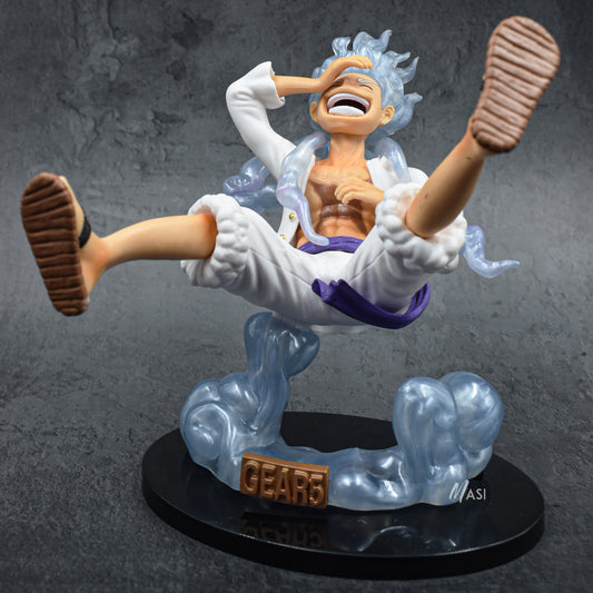 LUFFY GEAR 5 LAUGHING ACTION FIGURE (20 CM HEIGHT) - ONE PIECE