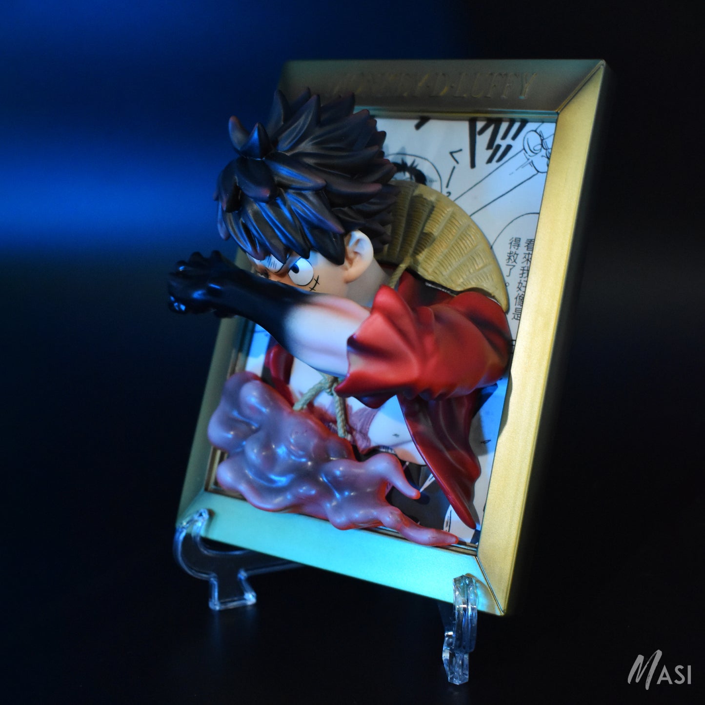 MONKEY D. LUFFY 3D FRAME FIGURINE (21 CM HEIGHT) - ONE PIECE