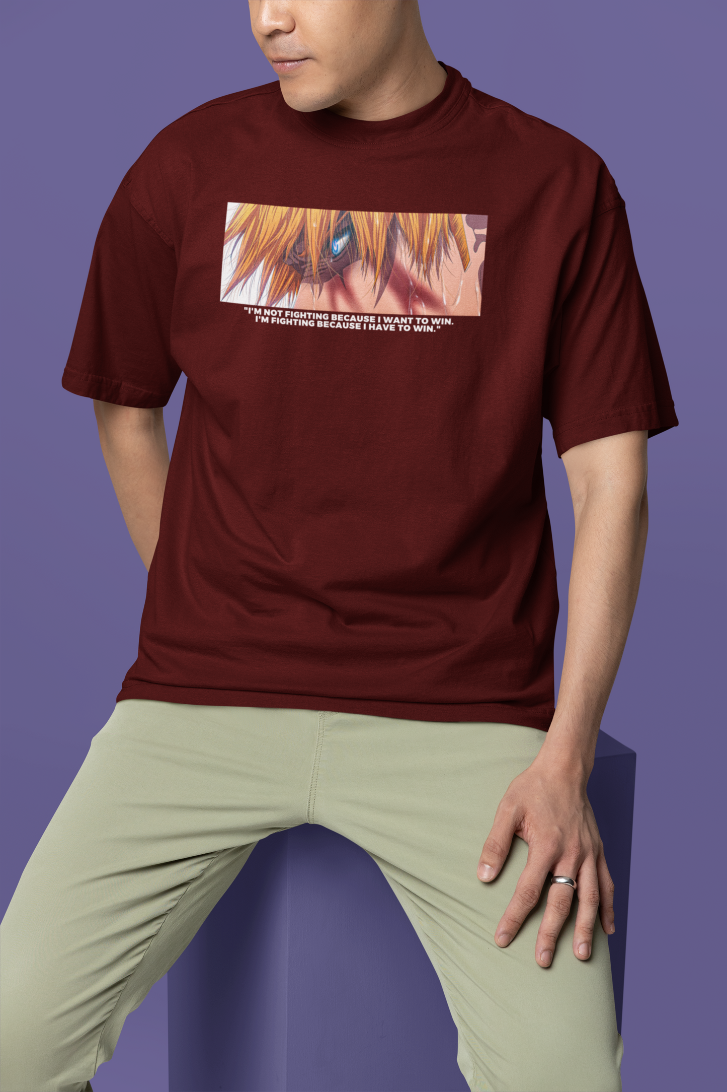 KUROSAKI ICHIGO LIMITED EDITION OVERSIZED T-SHIRT (100% COTTON) - BLEACH