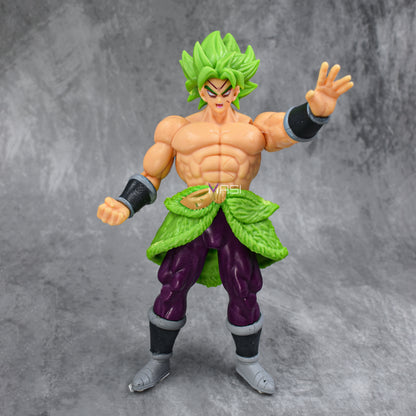 BROLY GREEN SELF STANDING ACTION FIGURE (18 CM HEIGHT) - DRAGON BAL Z