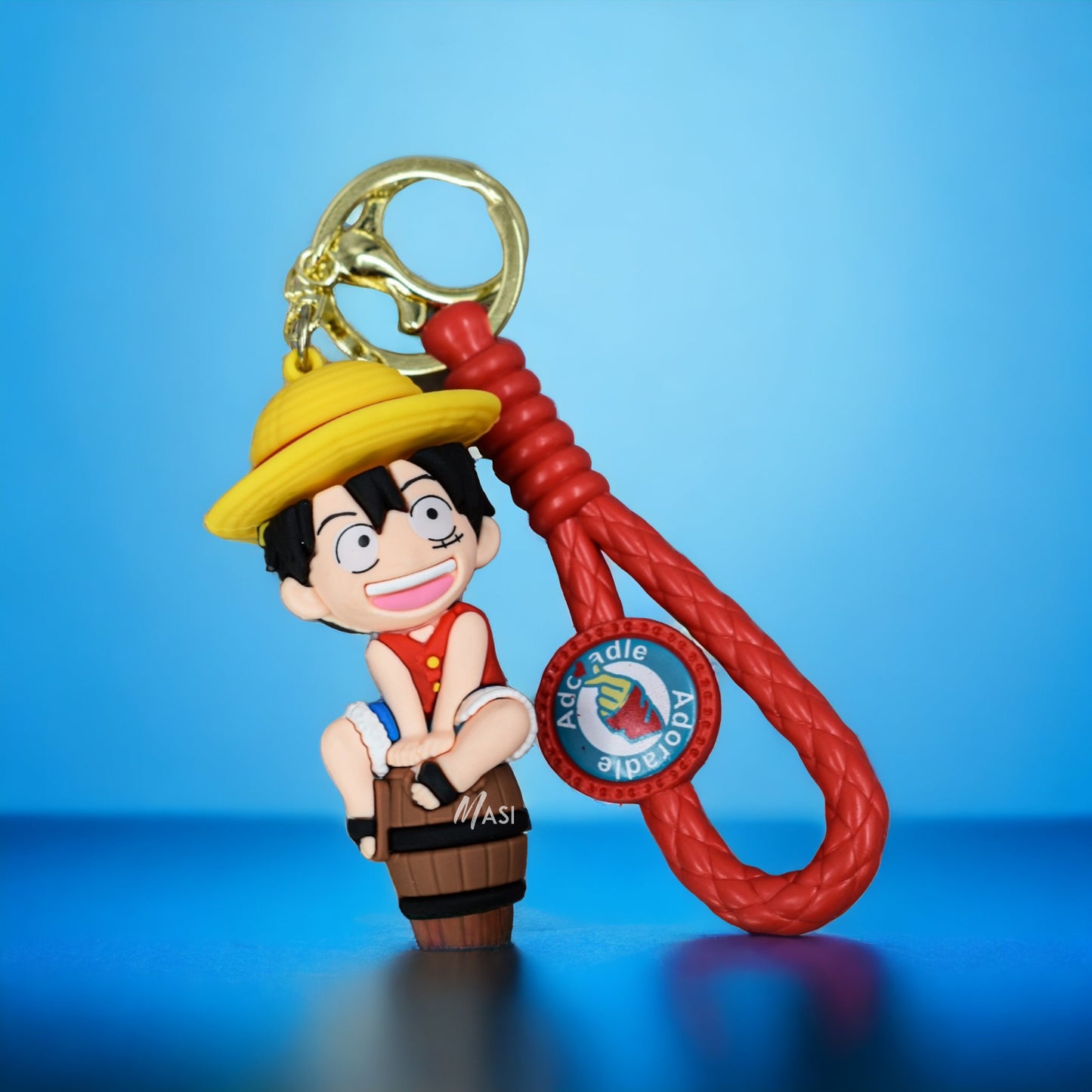 Monkey D. Luffy Silicon Rubber Keychain - One Piece – Masi Originals