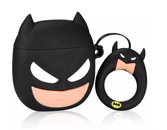 BATMAN CUTE IPHONE AIRPODS COVER PROTECTION CASE (SILICONE)