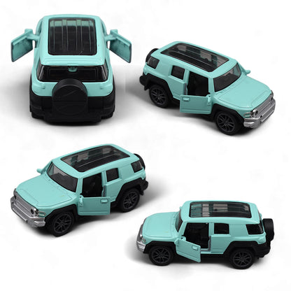 Hummer Car Die-cast Model Toy 1:36 Exclusive Alloy Metal Car with Pull Back with Openable Doors  - Green