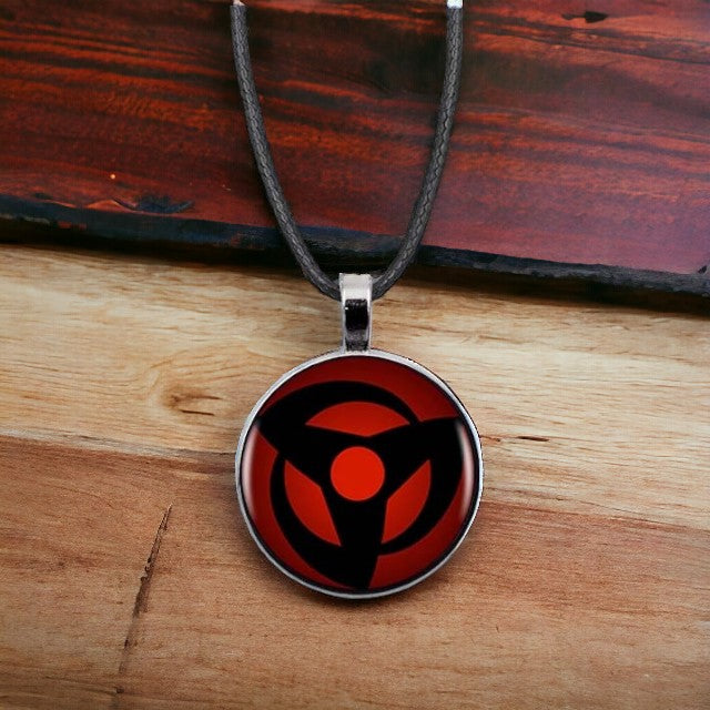 ETERNAL MANGEKYO SHARINGAN PENDANT ADJUSTABLE NECKLACE (UNISEX) - NARUTO