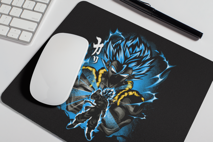 SSJ BLUE GOGETA MOUSE PAD (9 X 7.5 INCHES) - GAMING AND OFFICIE MOUSE PAD