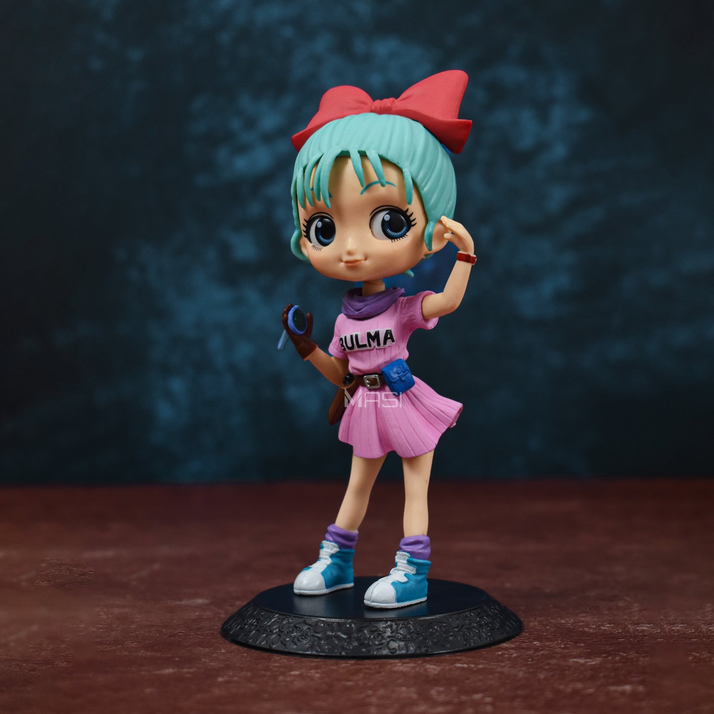 BULMA Q POSKET ACTION FIGURE WITH STAND (16 CM HEIGHT) - DRAGON BALL Z