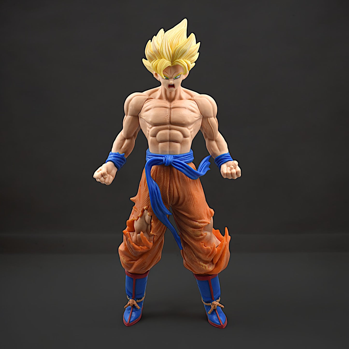 SSJ GOKU ACTION FIGURE WITH BOX (34 CM HEIGHT) - DRAGON BALL Z