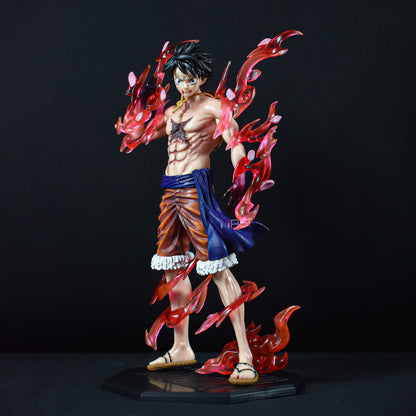 Monkey D. Luffy Iconic Action Figure with Stand (23 cm Height) - One Piece