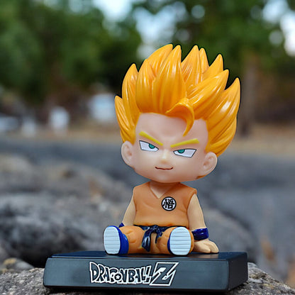 SSJ GOHAN BOBBLEHEAD/MOBILE HOLDER STAND