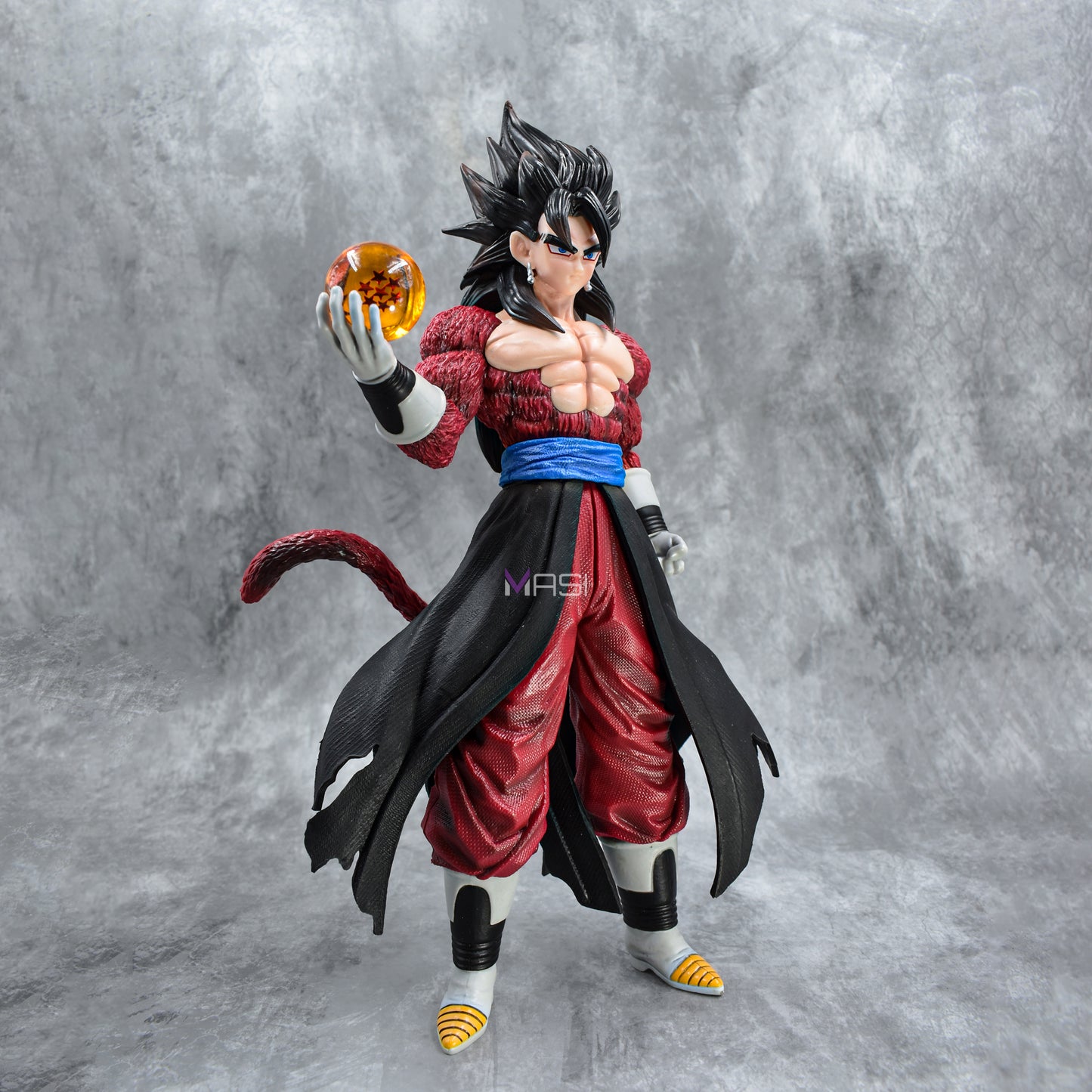 VEGITO SSJ4 ACTION FIGURE WITH A DRAGON BALL IN HAND (28 CM HEIGHT) - DRAGON BALL Z