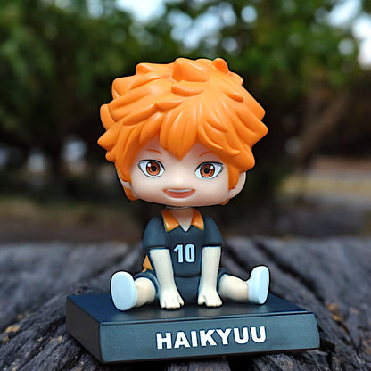 HAIKYUU SHOYO HINATA BOBBLEHEAD/MOBILE HOLDER STAND