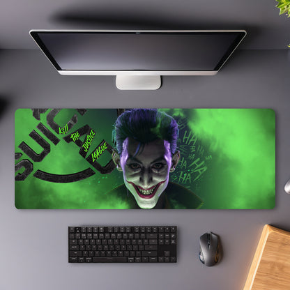 JOKER MOUSE PAD (31 x 12 INCHES) - GAMING MOUSE PAD | RUBBER BASE DESK MAT