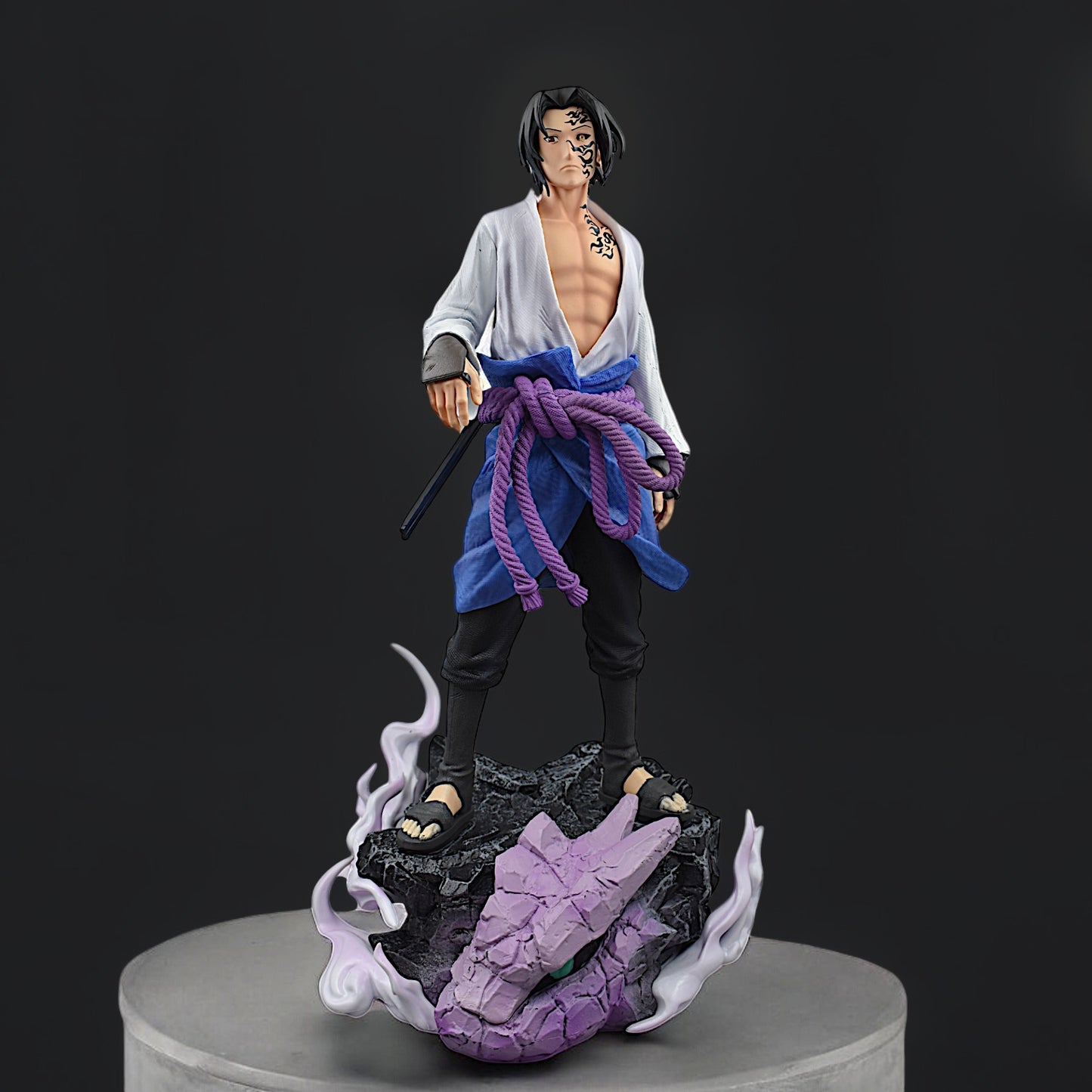 SASUKE UCHIHA ACTION FIGURE WITH SNAKE STAND (42.5 CM HEIGHT) - NARUTO