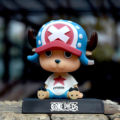 CHOPPER BOBBLEHEAD/MOBILE HOLDER STAND - ONE PIECE