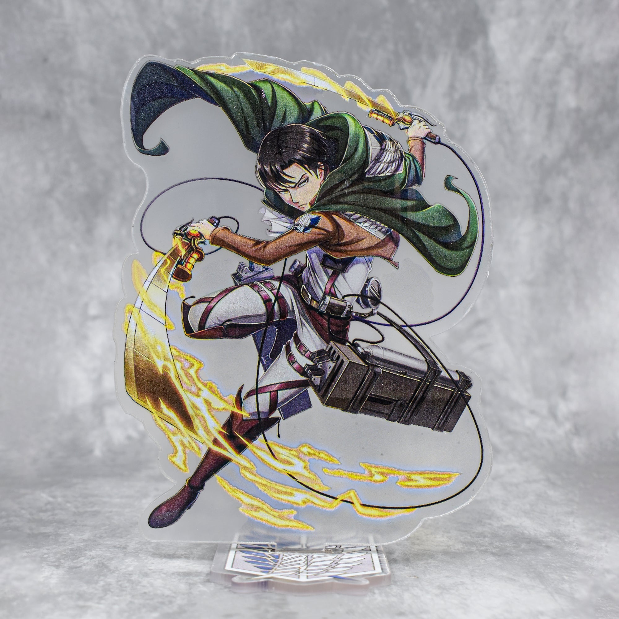 Attack authentic on Titan Levi Ackerman Animate Kuji Acrylic Stand