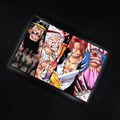 ONE PIECE CHARACTERS PHOTO FRAME (A4 SIZE) - ONE PIECE