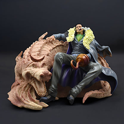 CROCODILE ACTION FIGURE SITTING POSTURE COLLECTIBLE PVC FIGURE (25 CM LENGTH)- ONE PIECE