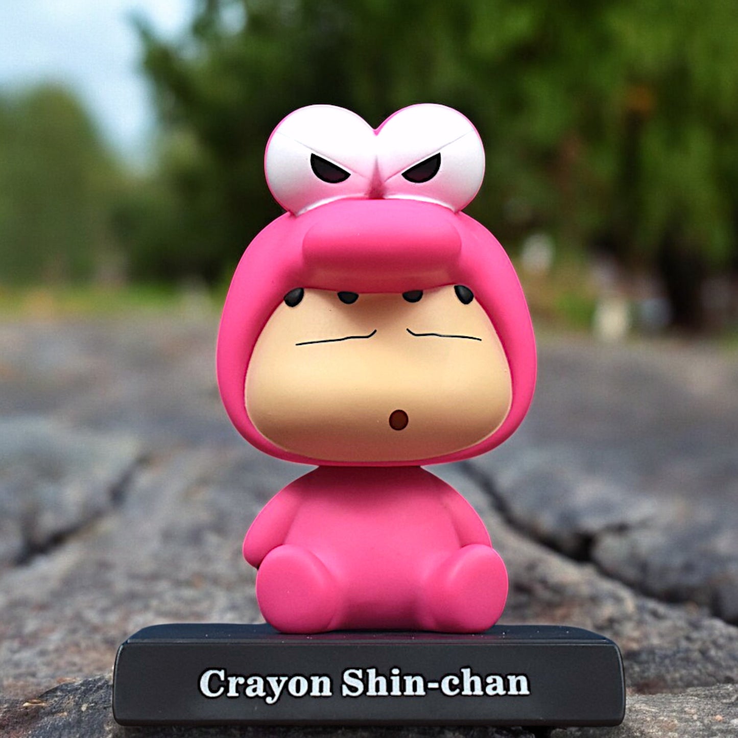 SHIN CHAN CHOCO CHIP DRESS BOBBLEHEAD/MOBILE HOLDER STAND