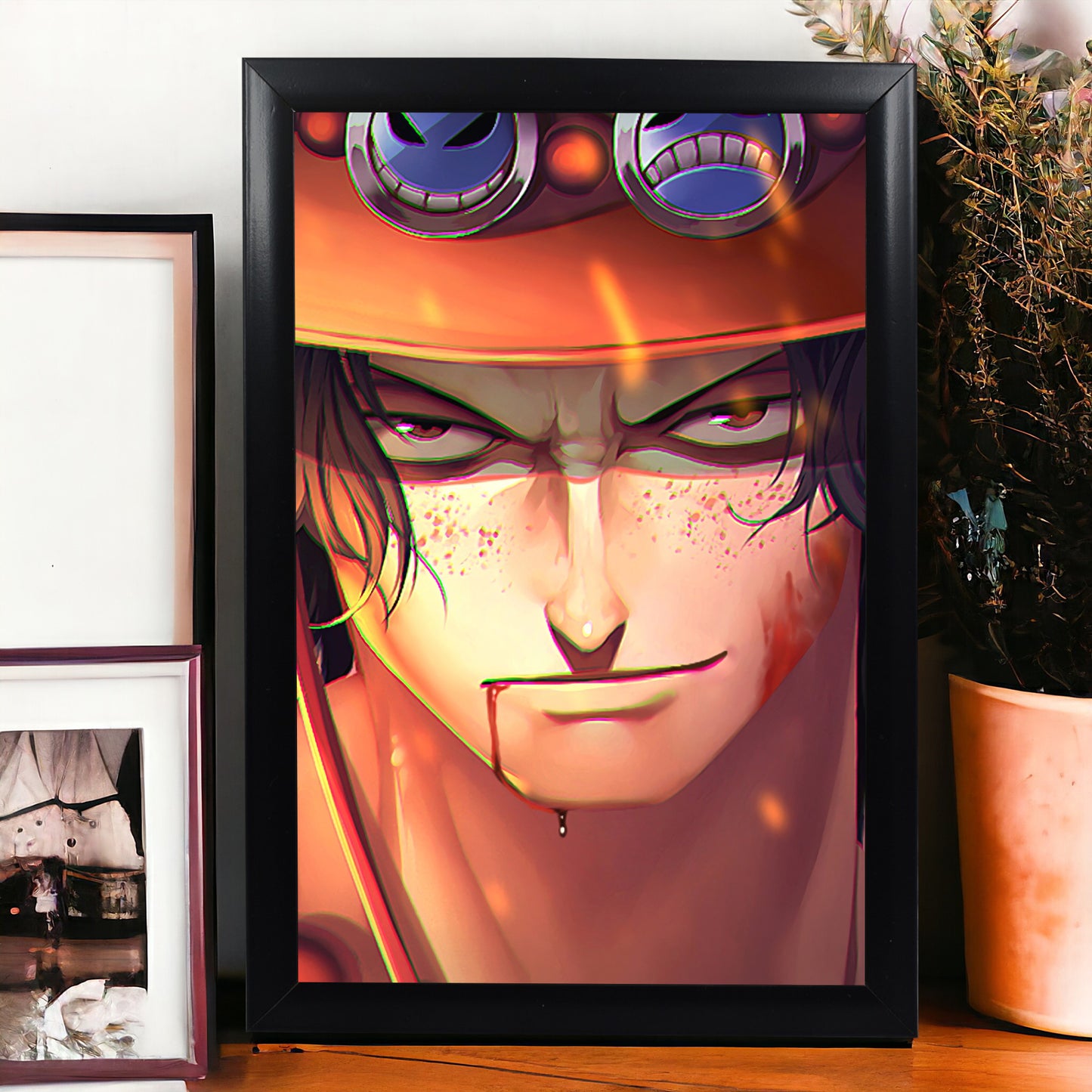 PORTGAS D. ACE PHOTO FRAME (A4 SIZE) - ONE PIECE