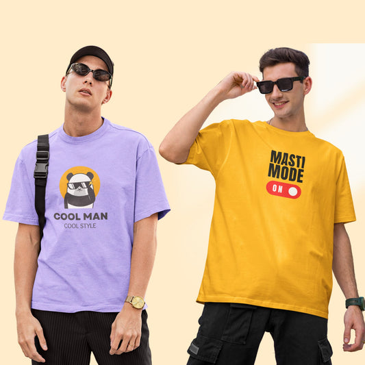 CASUALWEAR OVERSIZE T-SHIRT COMBO PACK