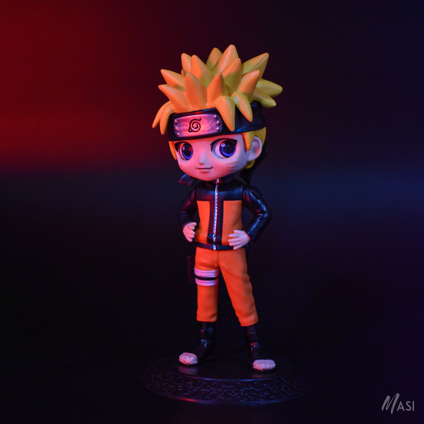 NARUTO ANIME UZUMAKI NARUTO Q STYLE ACTION FIGURE WITH STAND