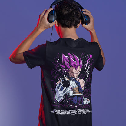 ULTRA EGO VEGETA ROUND NECK REGULAR FIT T-SHIRT - DRAGON BALL Z